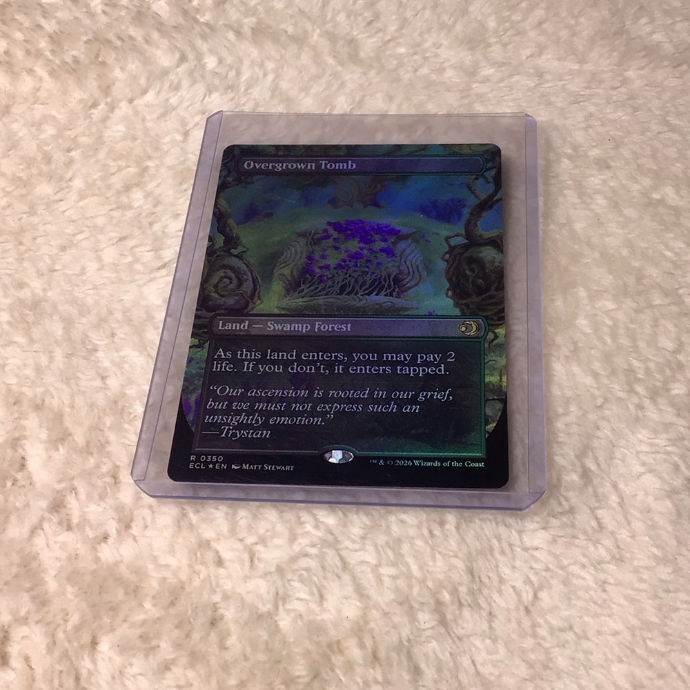 Magic The Gathering Overgrown Tomb Card